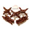 NESSASTORES - Carved Tripod Wood Stand Holder 4" #JC-045 (63 pcs) view 1