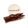 NESSASTORES - Carved Tripod Wood Stand Holder 4" #JC-045 (63 pcs) view 3
