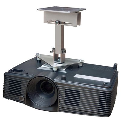 PCMD, LLC. Projector Ceiling Mount Compatible with Optoma AH335UST AW335UST AX335UST HD36UST with Lateral Shift Coupling (8-Inch Extension)