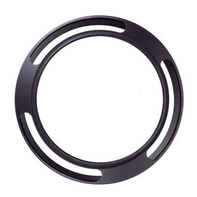 Camera Lens Hood Metal Vented 37mm 39mm 40.5mm 43mm 46mm Screw-in Lente Protect(40.5mm)