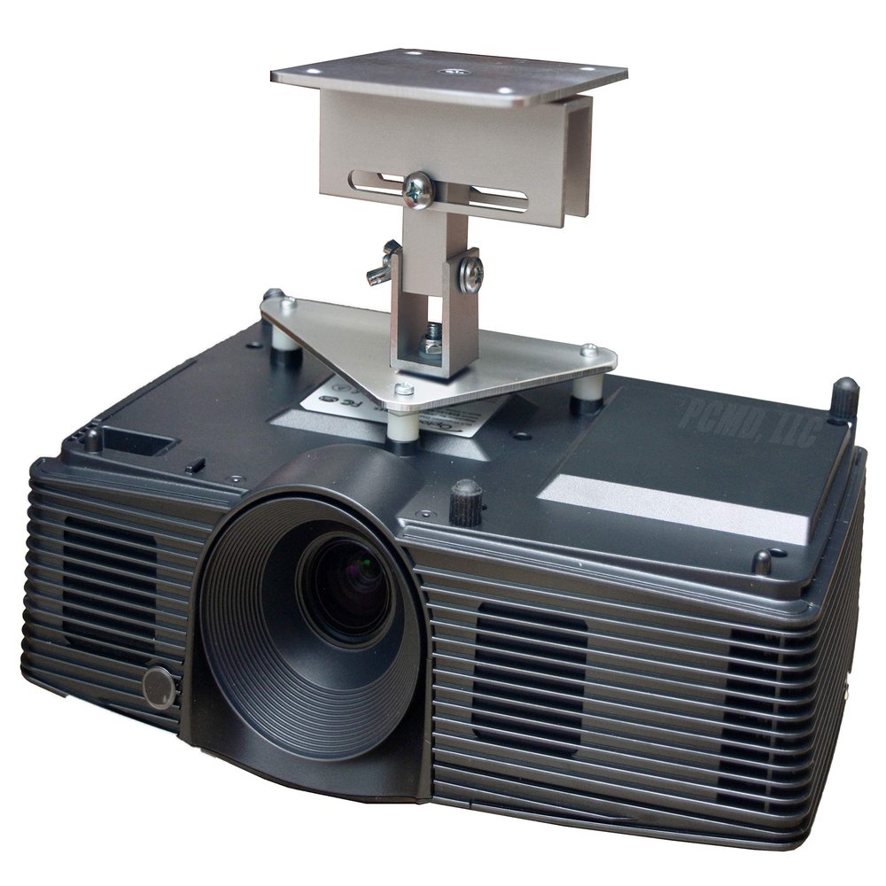 PCMD, LLC. Projector Ceiling Mount Compatible with Infocus Quantum Laser Core INL2166 INL2168 INL2169 with Lateral Shift Coupling (5-Inch Extension)