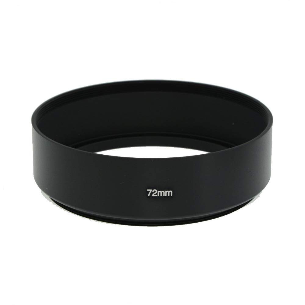 Camera Lens Hood Metal Standard 37mm 39mm 40.5mm 43mm 46mm Screw-in Tubular Lente Protect(40.5mm)