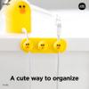 elago | LINE Friends Magnetic Cable Management Buttons, Organize 3 Cables, Powerful Magnets, Reusable Sticker Attaches to Surface, Desk Organization (Sally) view 2
