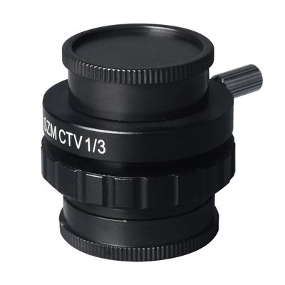 Microscope Kit 1/2 1/3 1X Microscope Camera Adapter CTV Adapter Lens for Trinocular Steteo Microscope Microscope Lens Adapters (Color : 0.33X)