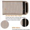 YLZBA Anti-Radiation Cellular Phone Pouch,RFID Signal Blocking Bag Faraday Bag Anti-Tracking Anti-Spying Security Pouch for Cell Phone Privacy Protection view 2
