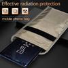 YLZBA Anti-Radiation Cellular Phone Pouch,RFID Signal Blocking Bag Faraday Bag Anti-Tracking Anti-Spying Security Pouch for Cell Phone Privacy Protection view 3