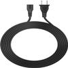 DIGITMON Replacement 10FT US 2Prong AC Power Cord Cable for Sylvania Portable Bluetooth CD Radio Boombox view 2