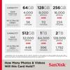 SanDisk 256GB Extreme microSDXC Card for Mobile Gaming, up to 190MB/s, with A2 App Performance, UHS-I, Class 10, U3, V30 view 2