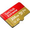 SanDisk 256GB Extreme microSDXC Card for Mobile Gaming, up to 190MB/s, with A2 App Performance, UHS-I, Class 10, U3, V30 view 4