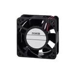 06025VA-12Q-AU-03, DC Fans DC Fan, 60x60x25mm, 12VDC, 39.2CFM, 6W, 54dBA, 9200RPM, 0.98inH2O, Rib Mount, Ball Bearing, 4 Lead Wires, Tachometer, PWM