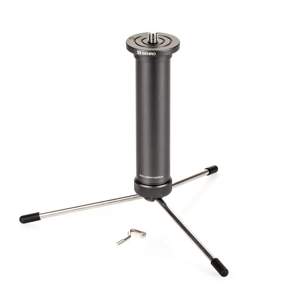 Benro Carbon Fiber Center Column Extension Twist-Lock Height Adjustment, Lightweight Construction & Convertible 1/4"-20/3/8"-16 Mounting for Compatible Tripods (CP3)
