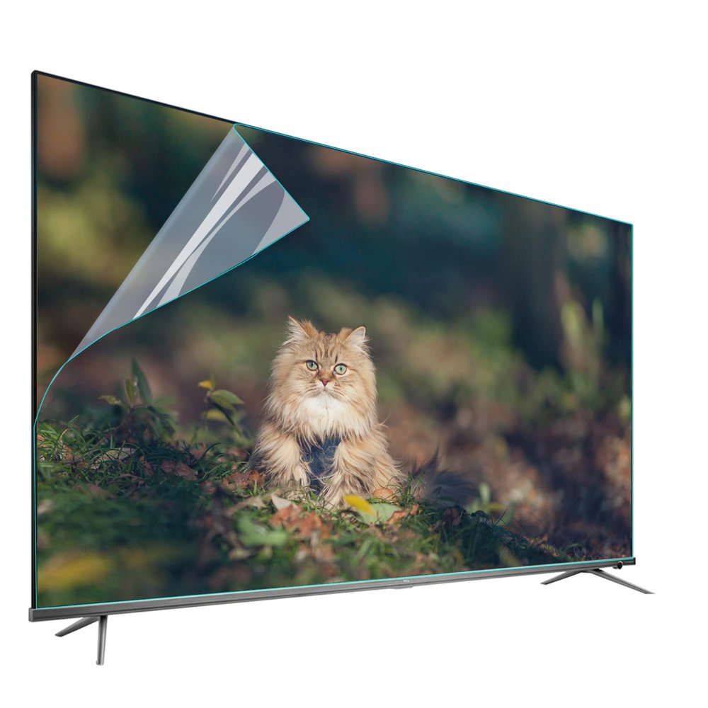 JFGH 32-75 Inch TV Anti Blue Light Screen Protector, Anti Glare/Anti Scratch Protection Film, Reduce Computer Eye Fatigue / 40in 875x483mm