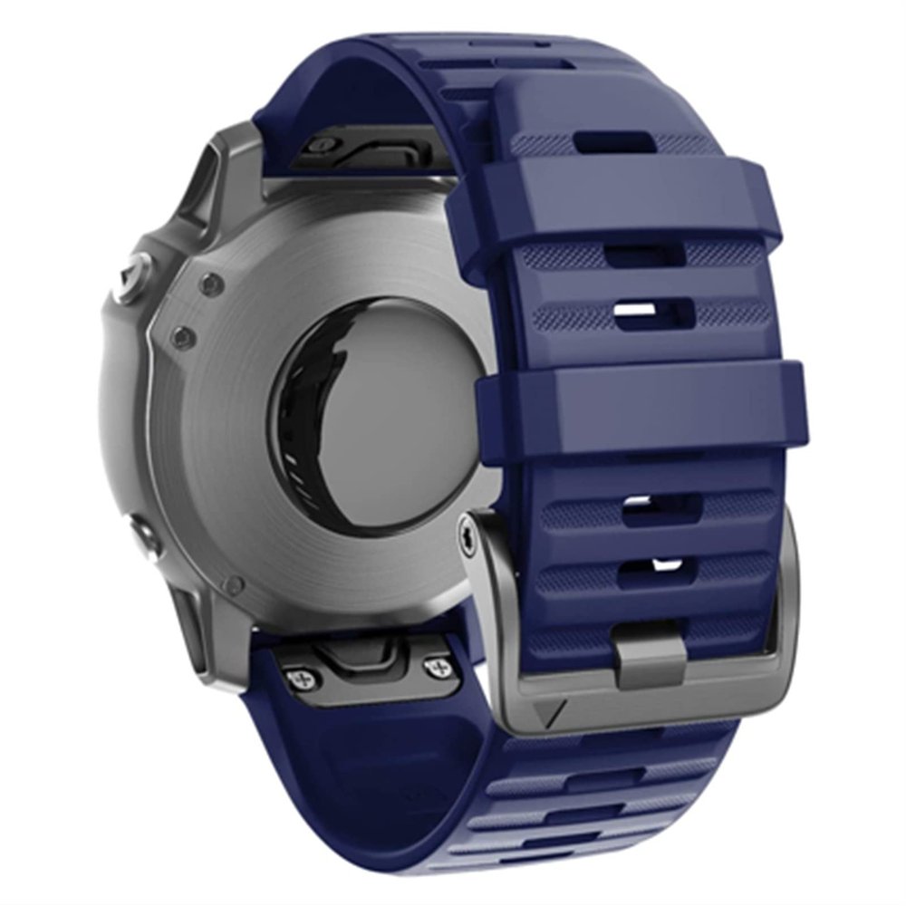 20 22 26mm Quick Release Strap for Garmin Fenix 7 7X 7S Smart Watch Band Wirstband Strap (Color : Dark Blue, Size : 20mm Fenix 7S)