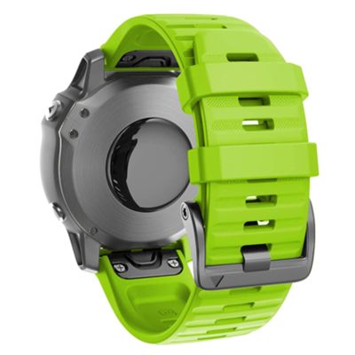 20 22 26mm Quick Release Strap for Garmin Fenix 7 7X 7S Smart Watch Band Wirstband Strap (Color : Green, Size : 26mm Fenix 7X)
