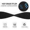 26 22mm Knitted Nylon Watchband Strap for Garmin Enduro Fenix 7 7X 6 6X Pro 5X 5 3HR MK1 935 945 S60 Smart Watch Wristband (Color : Black, Size : 22mm Fenix 6 6Pro) view 4