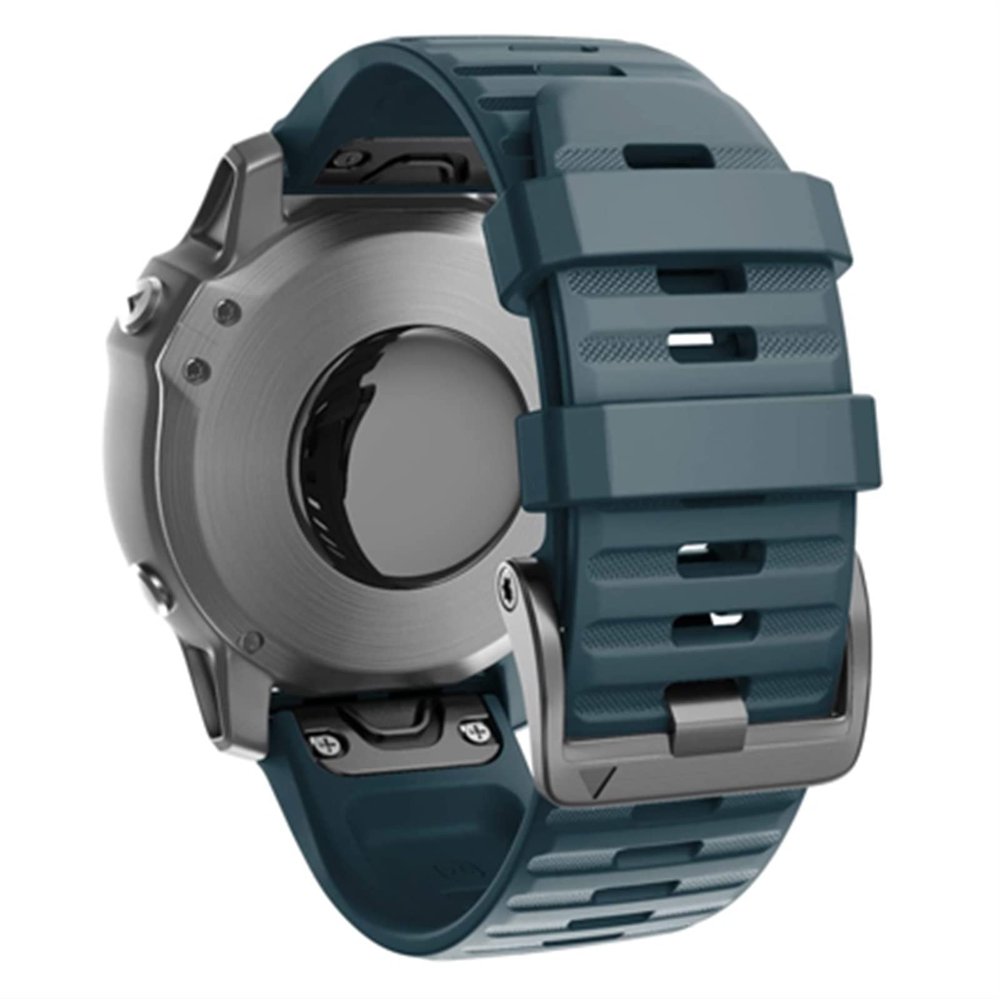 20 22 26mm Quick Release Strap for Garmin Fenix 7 7X 7S Smart Watch Band Wirstband Strap (Color : Navy, Size : 22mm Fenix 7)