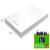Avolusion HD250U3-WH 1TB USB 3.0 Portable External Gaming Hard Drive (for Xbox One X, S, Gen1, Pre-Formatted) view 2