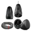 Pure Resonance Audio PD4 4" Pendant Speakers with Installation Wire - (4 Speakers, Black) view 1