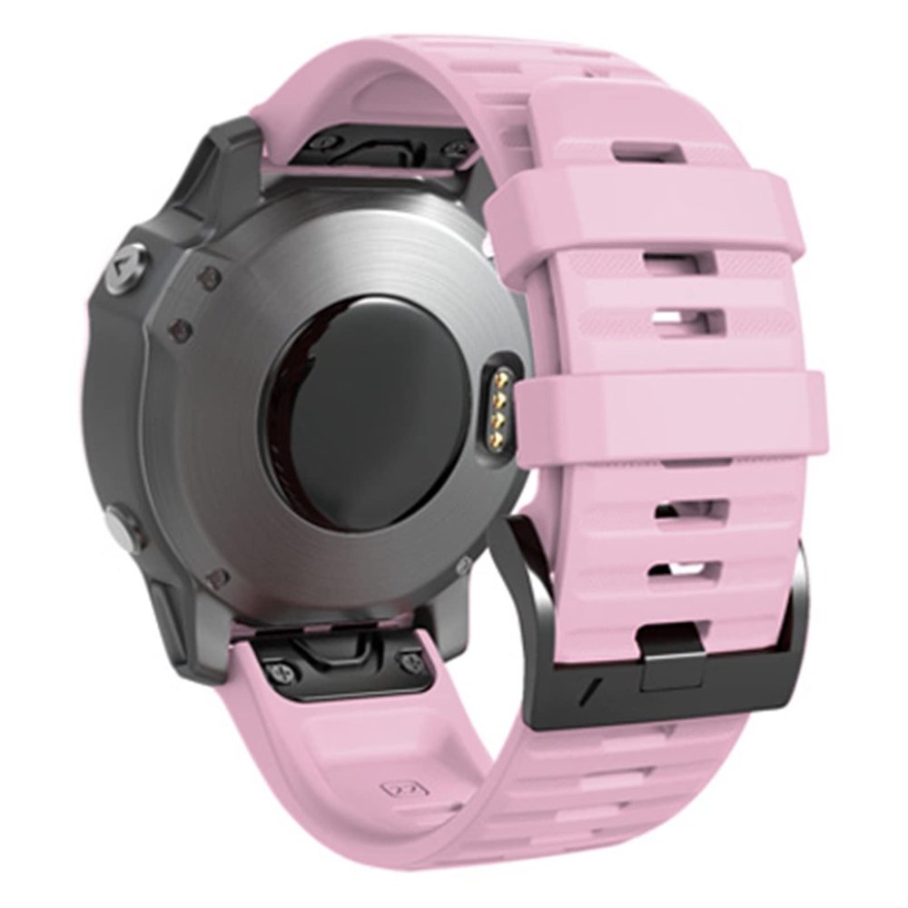 20 22 26mm Quick Release Strap For Fenix 7 7X 7S Smart Watch Band Wirstband Strap (Color : Pink, Size : 22mm Fenix 7)