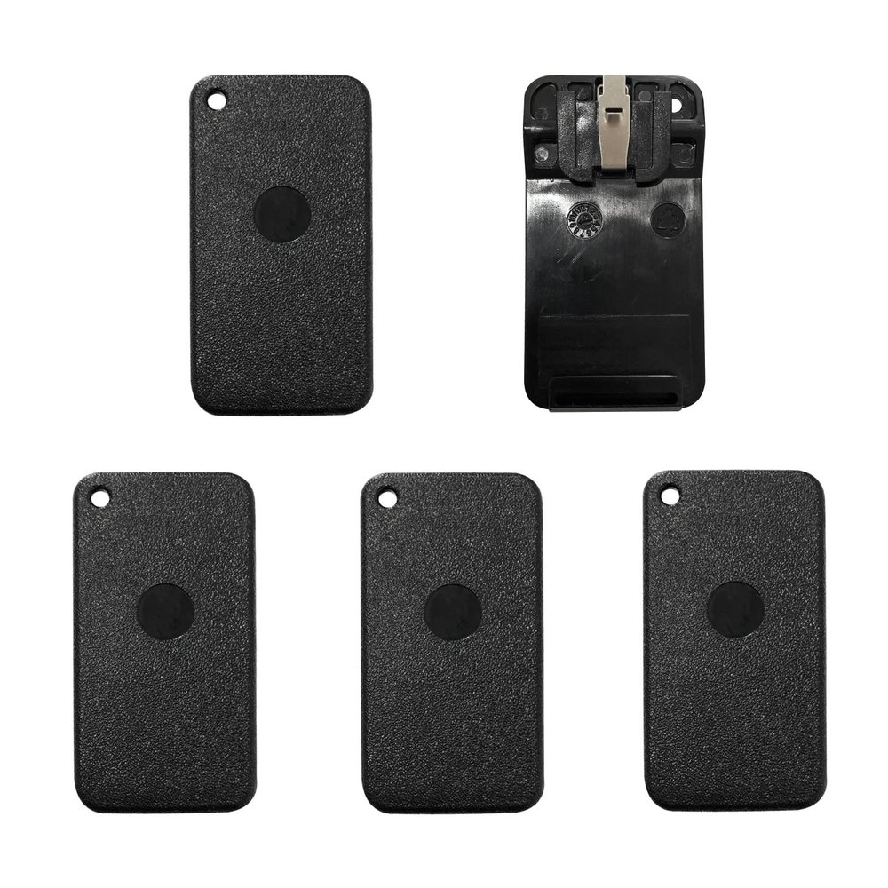 5 Pack RLN6509 RLN6509A Belt Clip for Minitor VI 6 Pager Radio Black