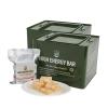 Meal Ready To Eat Emergency Food Rations, Long Self Life Survival Food Bars, High Eneger Bars for Camping, Hiking, MilitaryOutdoor Disaster, 40 Pack with 2 Tin Boxes view 1