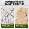 Meal Ready To Eat Emergency Food Rations, Long Self Life Survival Food Bars, High Eneger Bars for Camping, Hiking, MilitaryOutdoor Disaster, 40 Pack with 2 Tin Boxes view 3