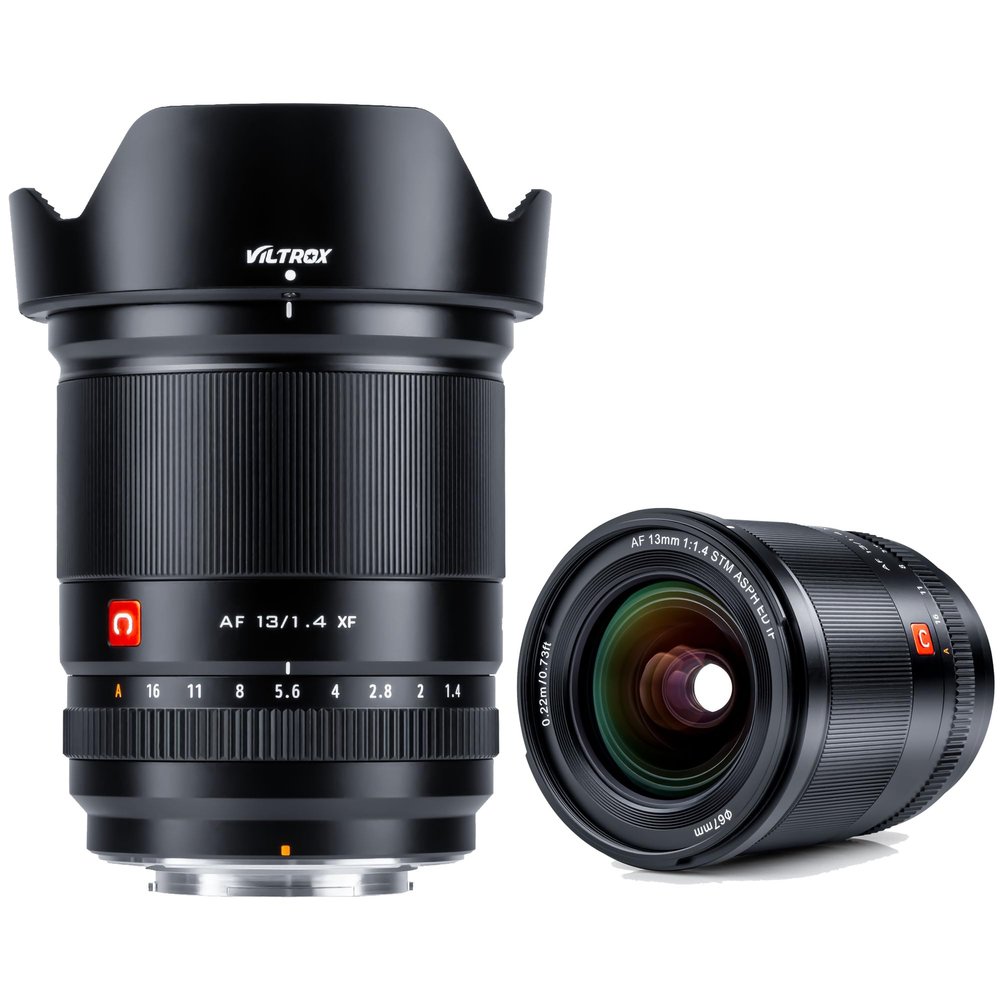 VILTROX AF 13mm F1.4 XF Lens for Fuji-X Mount, Large Aperture F/1.4 APS-C Prime Lens for Fujifilm Camera X-A5 X-A7 X-E1 X-E2S X-H1 X-M1 X-PRO2 X-PRO3 X-T1 X-T10 X-T30II X-T100 X-S10 X-H2S X-T5