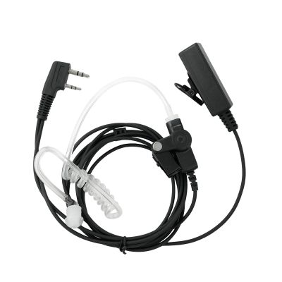 1 Wire Surveillance Mic PTT Headset Earpiece for TK3160 TK3360 TK2160 TK2170 NX220 Baofeng UV-82 UV-82HP UV-82C UV-5R UV-5R5+ UV-5RA Radio