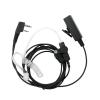 1 Wire Surveillance Mic PTT Headset Earpiece for TK3160 TK3360 TK2160 TK2170 NX220 Baofeng UV-82 UV-82HP UV-82C UV-5R UV-5R5+ UV-5RA Radio view 1