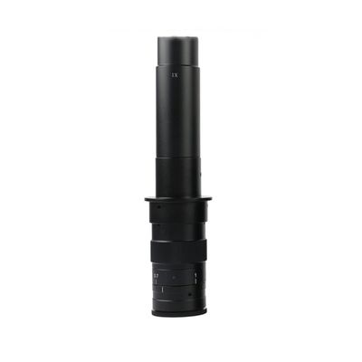 Microscope Kit 100X 120X 130X 160X 200X 300X 360X 500X 600X Adjustable Zoom C-Mount Lens Microscope Lens Adapters (Color : 300X)