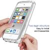 Tothedu Phone Case for iPod Touch 6/Touch 5/Touch 7 Case with Tempered-Glass Screen Protector, Cute Clear Mandala Pattern Full Body Protective Cover Cases for iPod Touch 5th / 6th / 7th (Mandala) view 4