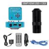 Microscope Accessories Kit 13MP Monocular Microscope Digital Camera Set 130X Or 180X Adjustable Lens Microscope Slides (Color : 38MP HDMI USB 130X) view 2