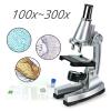Microscope Accessories Kit Optical Magnification 100X 200X 300X Biological Microscope Monocular Children's Biology Microscope Slides view 3
