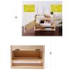 Cable Management Box Router Storage Box Simple Wooden Cable Storage Box Double Layer Power Strip Organiser Box, Hide and Hide Extension Blocks and Electrical Cable Cable Box view 4