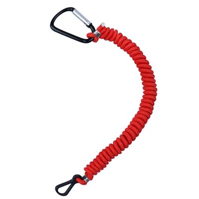 GZZTORES 8M0092850 Boat Kill Switch Lanyard Replacement for Mercury Marine Boat Emergency Stop Switch Safety Lanyard Cord 54 Inch/137 Long -Replace 15920T54 15920A54 (Aluminum Alloy Clip Red 1Pcs)