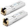 QINIYEK 10G SFP+ to RJ45 Module, 10GBase-T Copper SFP+ Gbic Transceiver for Cisco SFP-10G-T-S, Ubiquiti UniFi UF-RJ45-10G, MikroTik S+RJ10, Netgear AXM765, Fortinet, Cat.6a/7, up to 30m, 2Pack view 1