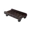 Liudan-CPU Stand CPU Bracket Desktop Host Pulley Rack Bracket With Wooden Base Bracket PC Bracket Suitable For Most PC Computer Tower Stands (color: C, Size: 7.87in) view 1