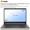 2 Pieces Anti Glare And Blue-Ray Screen Protector For ASUS ROG Flow Z13 (2022) GZ301 2-in-1 Gaming Laptop 13.4" (16:10) view 3