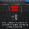 YoLink LoRa Smart Outdoor Contact Sensor & SpeakerHub Starter Kit: SpeakerHub Audio hub, (2) Gate & Shed Door Sensors, Email/SMS/Push Alerts, 1/4 Mile Open Air Range, Alexa, IFTTT, Home Assistant view 4