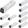 QINIYEK 10GBase-LR SFP+ Transceiver, 10G Singlemode SFP+ Duplex LC Module,Compatible for Cisco SFP-10G-LR, Ubiquiti UF-SM-10G,Meraki,Mikrotik, Supermicro, Netgear,SMF,1310nm,10~20km,DDM,10Pack view 1