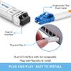 QINIYEK 10GBase-LR SFP+ Transceiver, 10G Singlemode SFP+ Duplex LC Module,Compatible for Cisco SFP-10G-LR, Ubiquiti UF-SM-10G,Meraki,Mikrotik, Supermicro, Netgear,SMF,1310nm,10~20km,DDM,10Pack view 3
