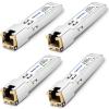 QINIYEK SFP to RJ45 Module,1000BASE-T Transceiver for Cisco GLC-T/SFP-GE-T, Meraki, Fortinet, Ubiquiti UniFi UF-RJ45-1G, D-Link, Supermicro, Netgear, TP-Link and More, up to 100m(Pack of 4) view 1