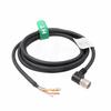 HangTon I/O Trigger Cable for Sony DXC XC, Basler Racer Aviator Pilot Scout, Allied AVT GigE Camera Right Angle Hirose 12 Pin Female to Flying Leads 3m view 2