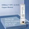 QINIYEK 10G SFP+ to RJ45 Transceiver, 10GBase-T Copper SFP+ Module for Cisco SFP-10G-T-S, Ubiquiti UniFi UF-RJ45-10G, MikroTik S+RJ10, Netgear AXM765, Fortinet, Cat.6a/7, up to 30m (Pack of 4) view 2