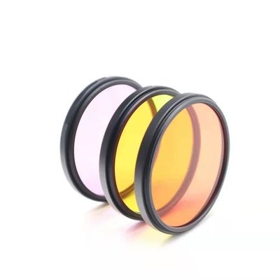 37 52 58 67mm Diving Filter Red Yellow Purple Color Filters (Caliber : 58mm)