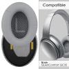 Linkidea Ear Pads for Bose QC45, QC35, QC35 IIGaming, QC15, QC25, AE 2/2i/2w, SoundTrue, SoundLink Around-Ear Headphones, Replacement Ear Cushions(Protein Leather/Grey) view 3