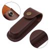 Knife Sheath, 4.7 '' Folding Knife Holster PU Leather Belt Knife Pouch for Outdoor Hunting Camping view 4