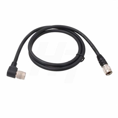 HangTon Cable for Sony DXC-950 990 XC-HR70 XC-ST50 Camera CCU Remote Panel Right Angle 12 Pin Hirose Female to 12 Pin Male 2m