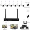 ANNKE WS300 3MP 1296P WiFi Surveillance Cameras (6 PCS) with 5MP NVR 1TB HDD, Security Cameras System 2K, AI Human Detection Email Alarm, Work with Alexa, Support Cloud Storage, One-Way Audio Record view 3