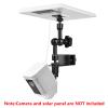 2-in-1 Gutter Mount for Solar Panel, Stick Up Cam Battery, Spotlight Cam and Spotlight Cam Plus/Pro(Battery), Perfect Angle to Get Adequate Sunlight for Your Solar Panel - Black view 2